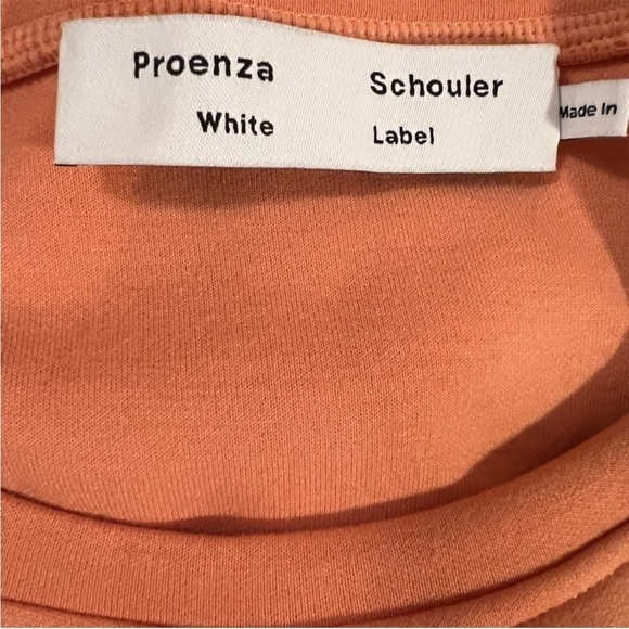 Proenza Schouler Colorblock White Label Jersey Bodysuit L Long sleeve Luxury - Picture 14 of 16